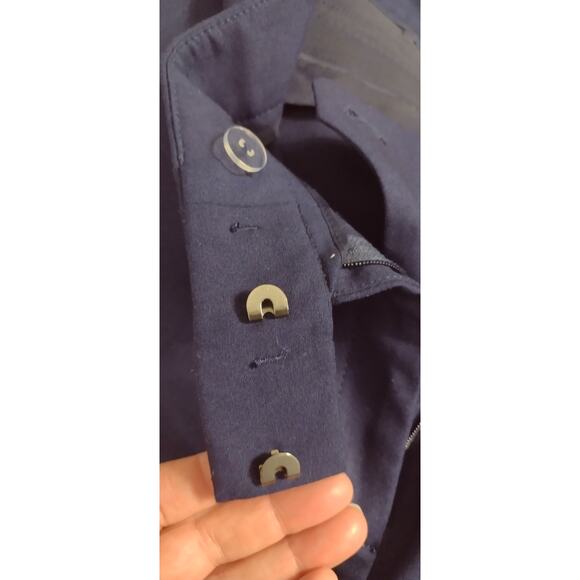 Anne Klein blue dress pants slacks trouser size 10 - Picture 8 of 8